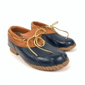 Eddie Bauer Short Duck Boots Fuzzy Lining Sz 7